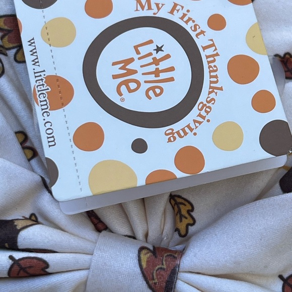 Little Me My First Thanksgiving 2 Piece Set NWT - Picture 6 of 6